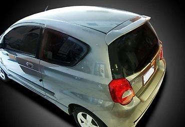 SPOJLER KACKET CHEVROLET AVEO (2007+) 3VRATA | Spojler Kačket za