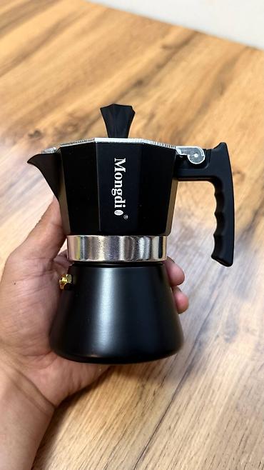 открыто: Гейзерная кофеварка Mongdio (Мока-кофеварка) Цены: Черный: 500 сом — 1
