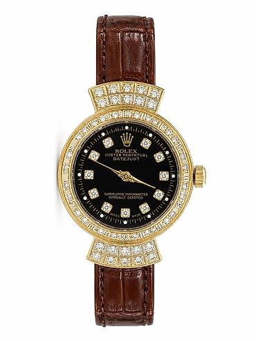Часы ROLEX из желтого золота 585 с бриллиантами - Бренд: ROLEX lalafo.kg да Часы ROLEX из желтого золота 585 с бриллиантами - Бренд: ROLEX
