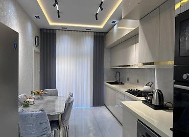 kiraye evler gəncə: 📍 20 Yanvar metrosuna yaxın — Grand Hayat Residence 3 otaqlı mənzilə — 3