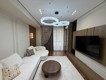 Продажа квартир: 3 комнаты, 86 м², Асанбай мкр Элитка, 12 этаж, Дизайнерский ремонт — 3