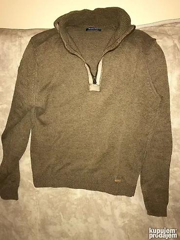 Džemperi: Džemper, L, M, Massimo Dutti, bоја - Braon, Pamuk — 1