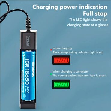 Ostali proizvodi za kuću: Nov punjač za Litium-Jonske baterije. Ima indikator punjenja dok puni — 7