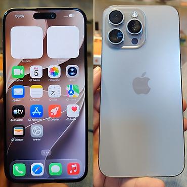iphone 13 pro mac: IPhone 15 Pro Max, 256 GB, Natural Titanium, Face ID — 1