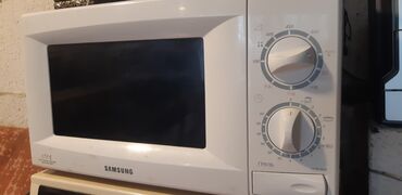 su çayniki: Микроволновка Samsung, Отдельностоящая, С микроволнами, цвет - Белый, Новый
