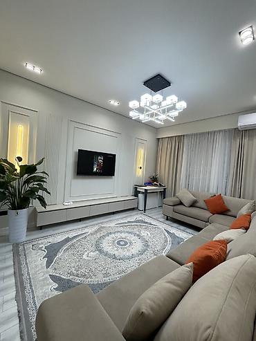 brk group: 2 комнаты, 78 м², Асанбай мкр Элитка, 11 этаж, Дизайнерский ремонт — 1