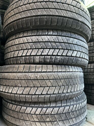 Шины: Шины 215 / 65 / R 16, Зима, Б/у, Комплект, Легковые, Bridgestone