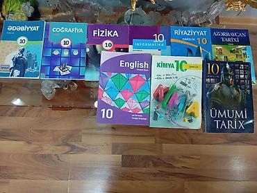 Книги и журналы: 10-cu sinif dərsliklər toplusu Komplektdə olan fənnlər: - Ədəbiyyat — 1