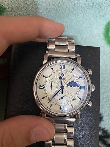 Наручные часы: Patek Philippe üslubunda paslanmayan poladdan qol saatı - Korpus və — 1