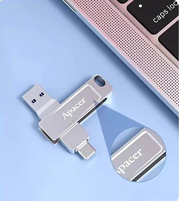 windows surface: Флеш-накопитель APACER AP301, 64 ГБ с двумя разъёмами. В наличии — 4