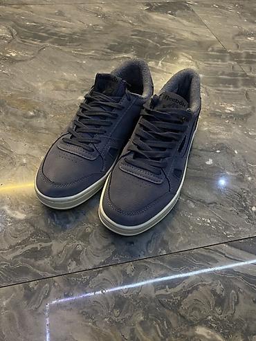 Мужские кроссовки, 41, Reebok, Новый, цвет - Синий, Платная доставка