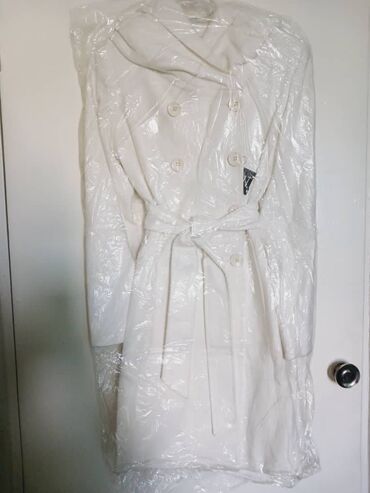 пальто белое: Пальто, 3XL (EU 46)