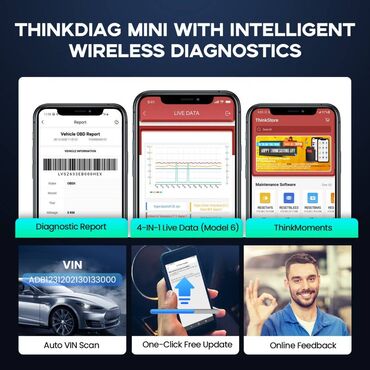 Alati za automobile: Thinkcar thinkdiag mini obd2 auto diagnostika opis artikla thinkcar — 18