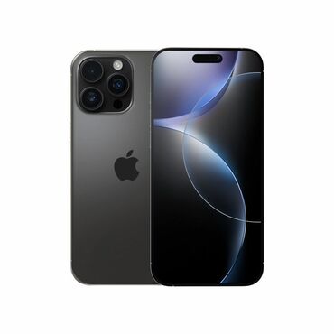 телефон ултра: IPhone 16 Pro Max, Новый, 256 ГБ, Jet Black, Кабель, Коробка, 100 %