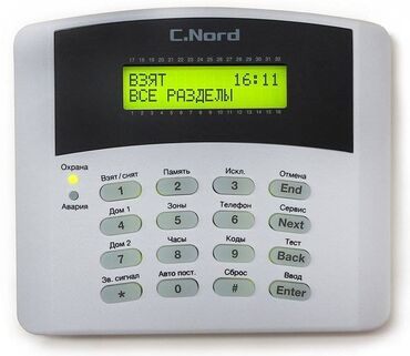 акнет приставки: Клавиатура C.Nord K16-LCD - Проводная клавиатура для контрольных