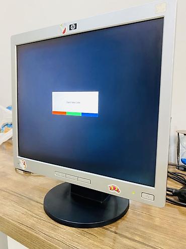 iphone 7 plus satilik: HP LCD monitor - Ekran ölçüsü: təqribən 17" (kvadrat/4:3 nisbəti) - — 2