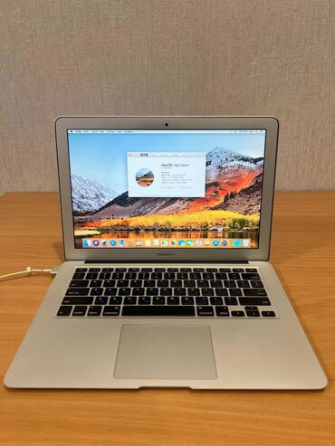 ноутбук macbook: Ноутбук, Apple, 8 ГБ ОЭТ, 13.3 ", Колдонулган