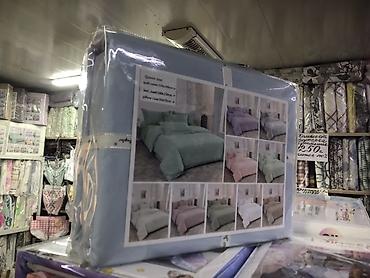 bed sheets: Постельное бельё 100% хлопок Jinyier (сатин, однотонное) — 4