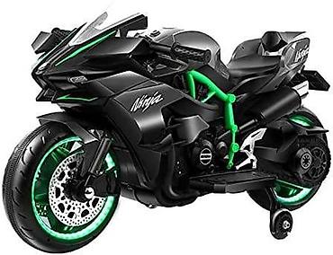 moms 4: Uşaqlar üçün iki təkərli motosiklet. Rezin təkərli uşaq motosikleti — 2