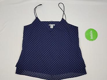 chabrowa bluzki: H&M, Top damski, rozmiar M — 2