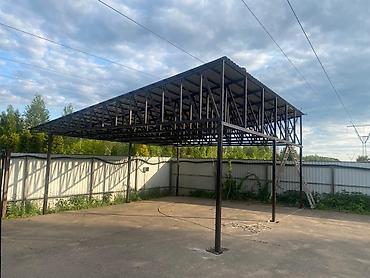 Металлические фермы: Металлические фермы и каркасы для навесов - Изготовление арочных и — 16