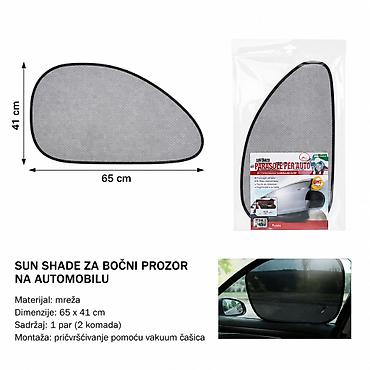 KMT Statički ekran prozora automobila 2002947 Opis: - Statički