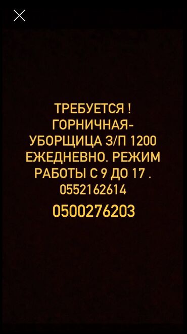 ищу работу в салоне: Требуется Уборщица, Оплата Ежедневно