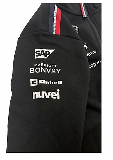 sweatshirt: Premium Mercedes-AMG Petronas Formula 1 komandasının qara rəngli — 3
