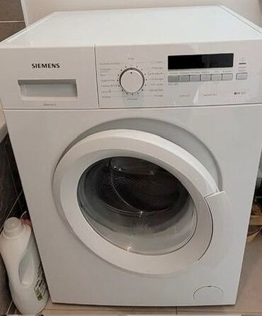 Soyuducular: Paltaryuyan maşın Siemens, 6 kq, Avtomat, Qurutmasız, Kredit yoxdur