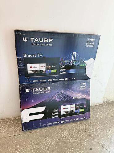 lalafo ucuz televizorlar: Teze (upakovka) 109 sm genis ekran,2026 son model en son — 2