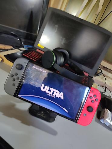 нинтендо свитч олед: Nintendo Switch oled чипованная (прошитая) встроенная память 32гб+64гб — 2