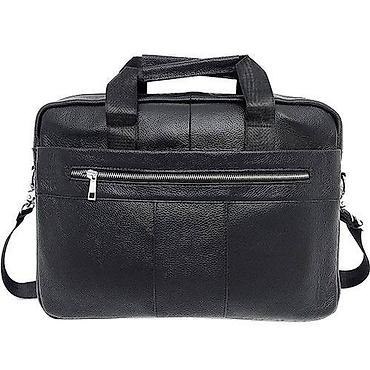 Классические сумки: Кожаная мужская сумка, клатч, барсетка, портмоне, бумажник, поясная — 8