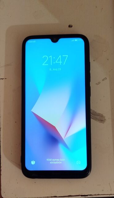 azerbaycan telefon fiyatları iphone: Xiaomi Redmi Note 8, 64 GB, rəng - Göy, 
 Sensor, Barmaq izi