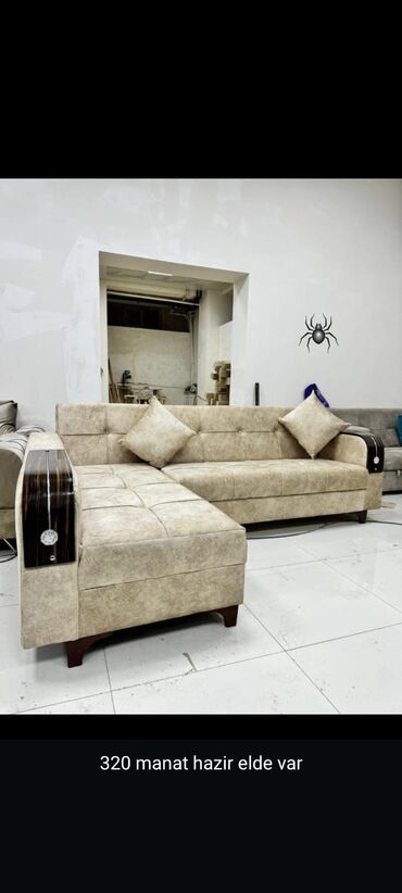 Mebel: Künc divan, Yeni, Açılan, Bazalı