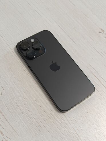 айфон 14 про бишкек: IPhone 14 Pro, Колдонулган, 128 ГБ, Кара, Заряддоочу түзүлүш, Коргоочу айнек, Каптама, 83 %