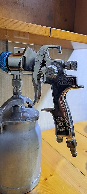 elektrik alətləri: CAROX C-800A pnevmatik boya püskürtmə tapançası - Üst konteynerli — 3
