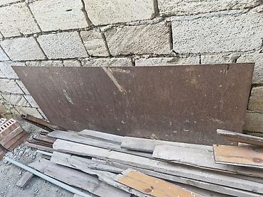 heyet darvazaları: (çatdırılma yoxdur) - Material: polad - Ölçü: 2 m uzunluq, 0.9 m en - — 1