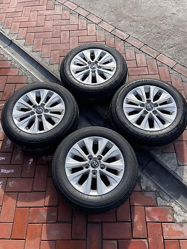 Литые Диски R 15 Toyota, Комплект, отверстий - 5, Б/у