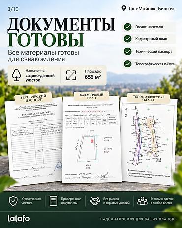 Продажа участков: 6 соток, Для строительства, Тех паспорт — 3
