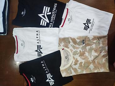 dugi john silver: Alpha Industries muške majice kratkih rukava - Brend: Alpha — 4