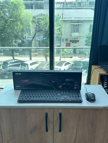 Клавиатуры: Клавиатура, Asus, Мембранная, Проводное подключение, Размер: 100%