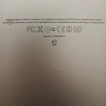 Ноутбуки Apple (MacBook): Для учебы, Б/у, Intel Core i5, ОЗУ, RAM: 4 ГБ — 5