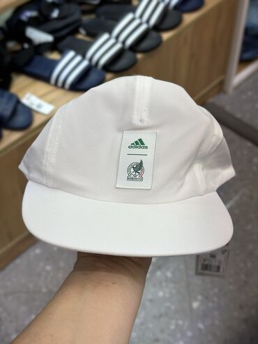 белый купальник с рюшами: Эркектердин баш кийими, Adidas, Жаңы, түсү - Ак, Өзү алып кетүү, Акылуу жеткирүү