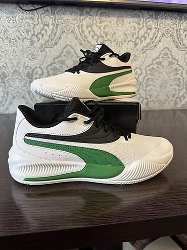 pull and: Мужские кроссовки, 46, Puma, Новый, цвет - Белый, Самовывоз — 1