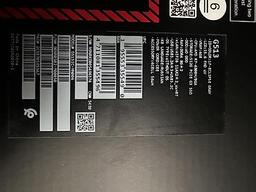asus 4060: İşlənmiş ASUS ROG, 15.6 ", AMD Ryzen 7, 512 GB — 3