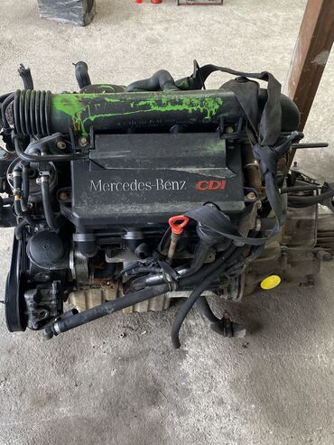 метиз 2: Дизельный мотор Mercedes-Benz Б/у, Оригинал