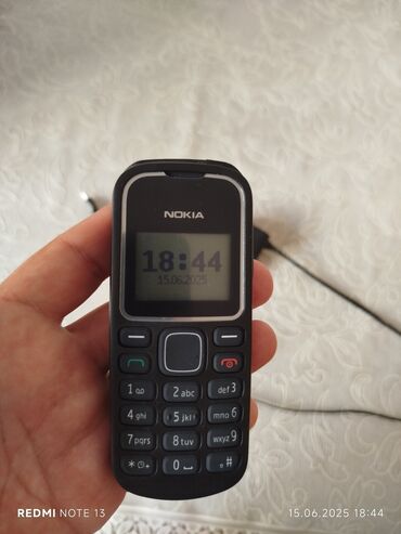 fly телефон раскладушка с большими кнопками: Nokia 1, rəng - Qara, Düyməli