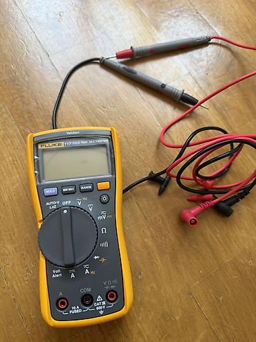 Электротовары: Fluke 117 True RMS Rəqəmsal Multimetrlə Peşəkar elektrik işləri və — 2