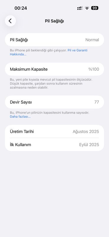 Apple iPhone: IPhone 17 Pro Max, 256 GB, Mavi, Barmaq izi, Face ID — 9