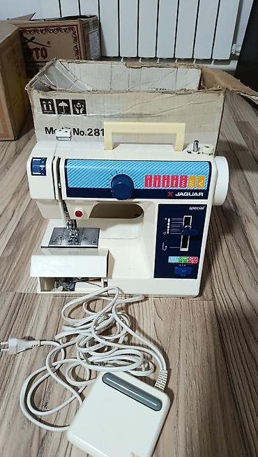 Тигүүчү машиналар: Тигүүчү машина Jaguar, Электромеханикалык — 2